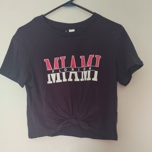 NWOT H&M Crop Tee